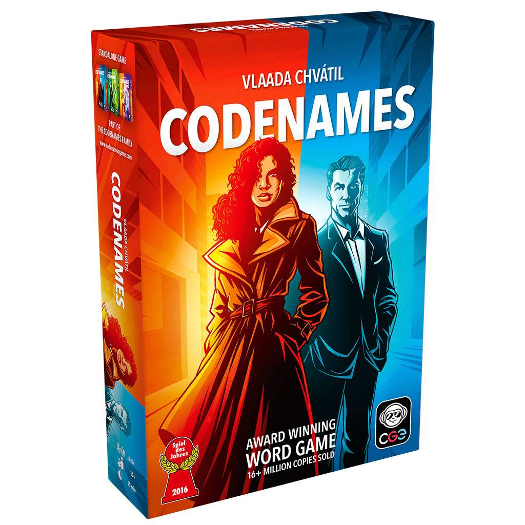 Codenames Party Word Game | 2 Spymaster Teams
