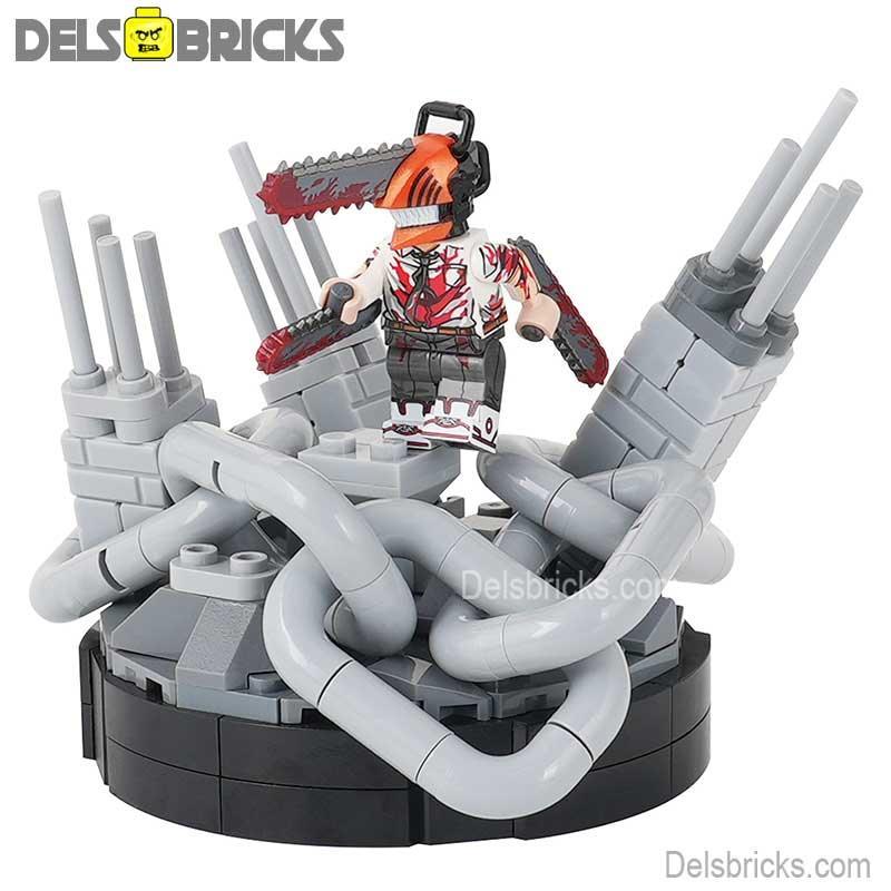 Chainsaw Man Denji & War zone Playset Lego Minifigures - ToylandEU