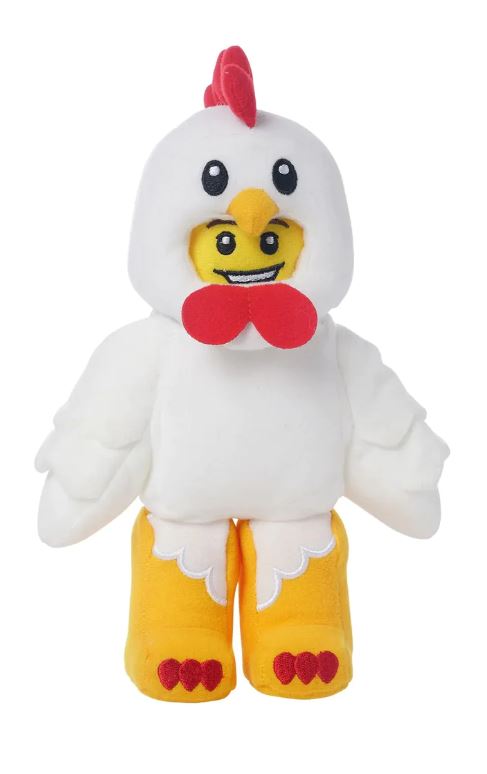 LEGO® Chicken Suit Guy Plush | Soft Fabric | Ages 4 Plus