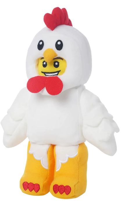 LEGO® Chicken Suit Guy Plush | Soft Fabric | Ages 4 Plus
