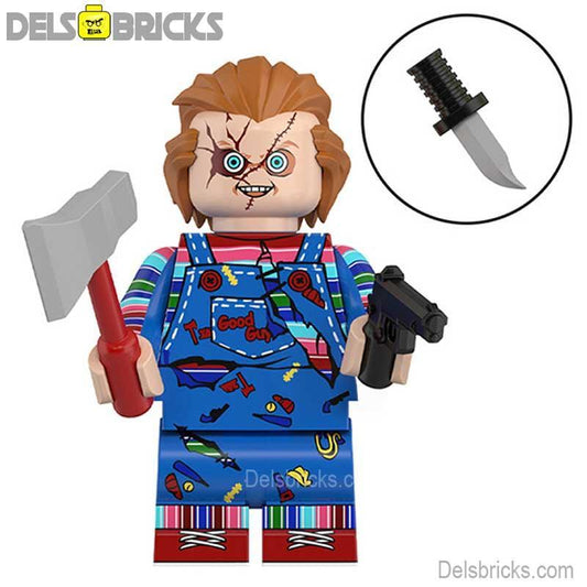 Chucky Horror Lego Minifigures Collectible Figure Limited Edition - ToylandEU