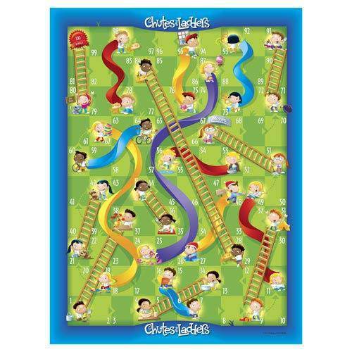 Chutes And Ladders Board Game For Family Fun And Learning