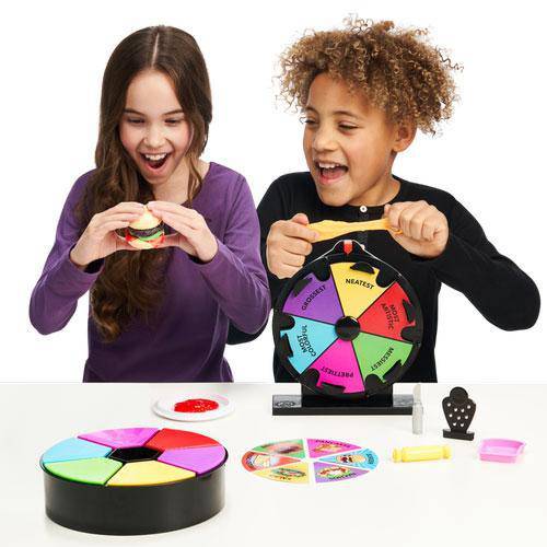 Colorful Fake Food Challenge Wheel Kit For Viral Fun