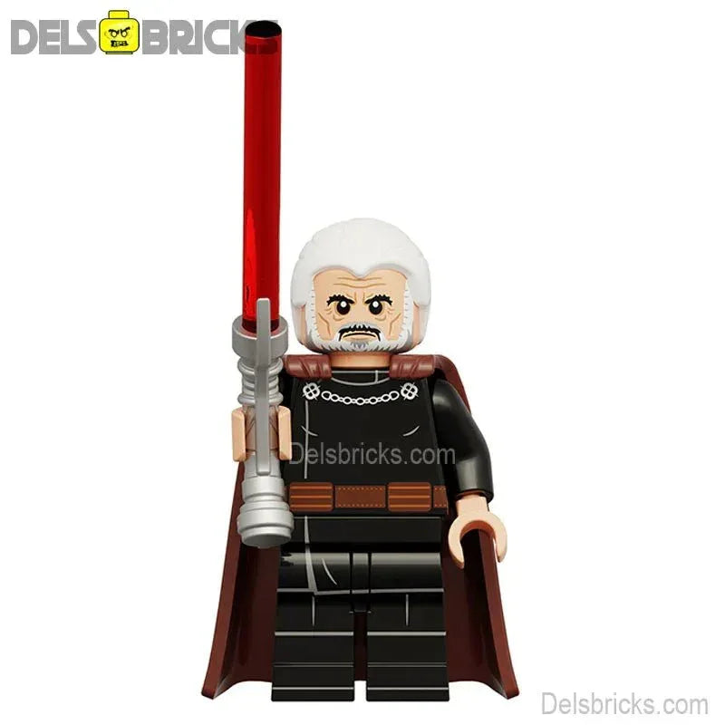 Count Dooku (Film Version) Lego Minifigures New Custom Toys 3 - ToylandEU