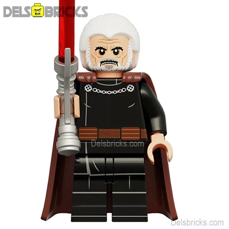 Count Dooku (Film Version) Lego Minifigures New Custom Toys 3 - ToylandEU