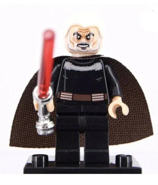 Count Dooku (Film Version) Lego Star Wars Minifigures Custom Toys 1 - ToylandEU