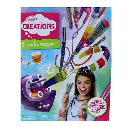 Crayola Color Thread Wrapper Kit With Motorized Unit