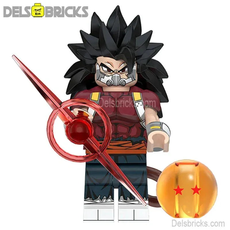 Dragon Ball Z Cumber Super Saiyan Lego Minifigure Collectible - ToylandEU