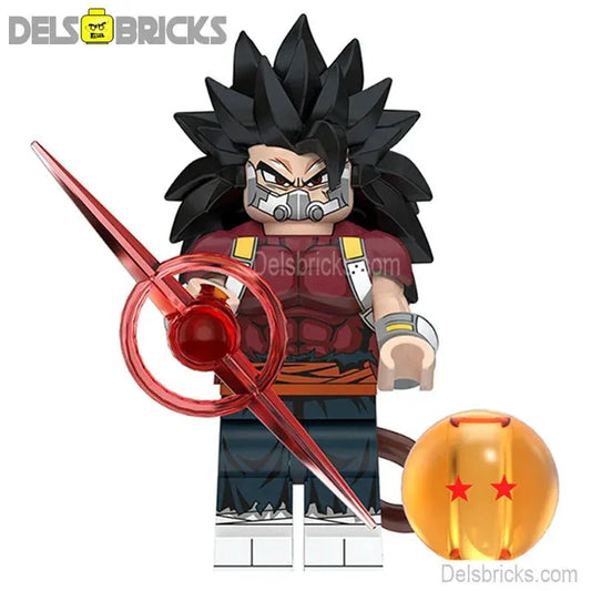Dragon Ball Z Cumber Super Saiyan Lego Minifigure Collectible - ToylandEU