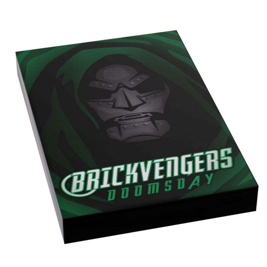 Brickvengers: Doomsday Movie Tile | 2x3 Tile | Custom Printed | B3 Customs
