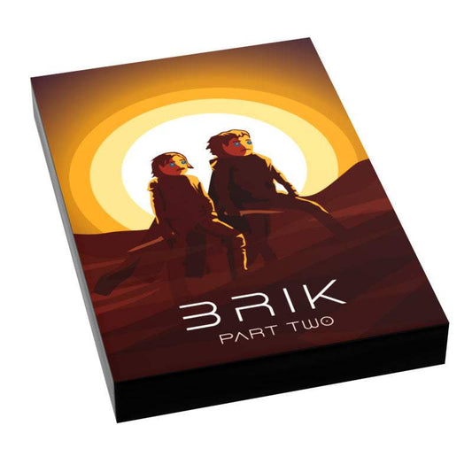 BRIK Part 2 Movie Cover Tile 2x3 | Custom Printed Tile | B3 Customs