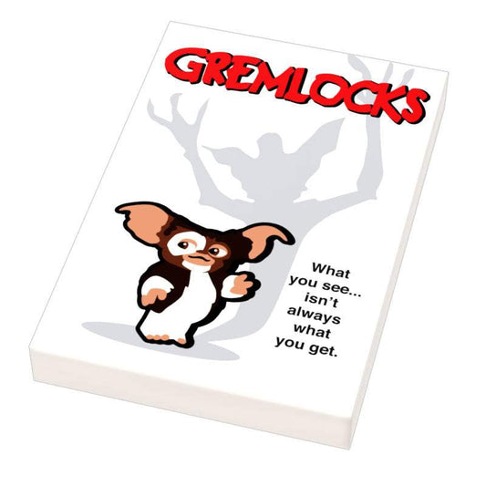 Gremlocks Movie Cover 2x3 Tile | Custom Printed Tile | B3 Customs