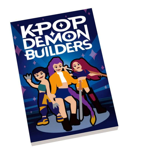 K-Pop Demon Builders Movie Cover 2x3 Tile | Custom Printed Tile | B3 Customs