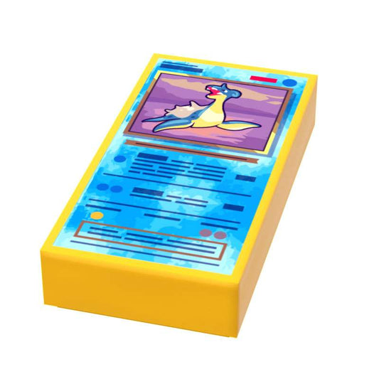 Gentle Sea Cruiser Pocketball Card | 1x2 Tile | Minifig Accessory | B3 Customs