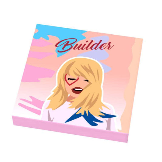 Taylor Bricks Builder Album Cover 2x2 Tile | Custom Printed Tile | B3 Customs