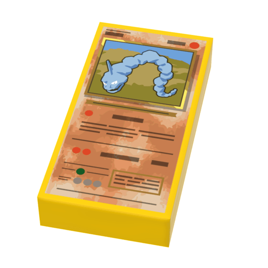 Rock Rattler Pocketball Card | 1x2 Tile | Minifig Accessory | B3 Customs