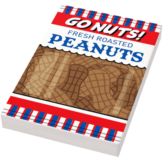 Minifig Snack Accessory | Bag of Peanuts Design | 2x3 Tile