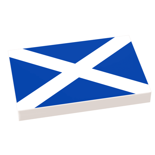 Scotland Flag 2x3 Tile | Custom Printed Tile | B3 Customs
