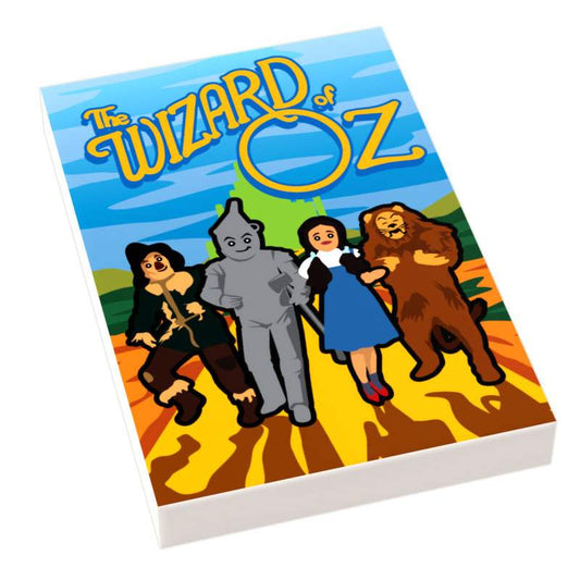 Brickard Of Oz Movie Cover 2x3 Tile | Custom Printed Tile | B3 Customs