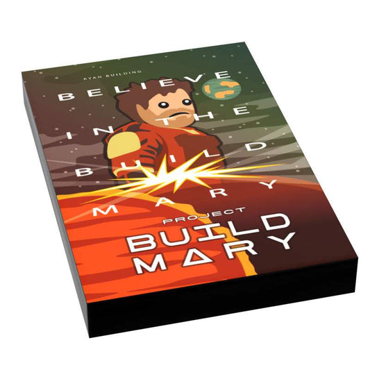 Project Build Mary Movie Cover Poster 2x3 Tile | Custom Printed Tile | B3 Customs
