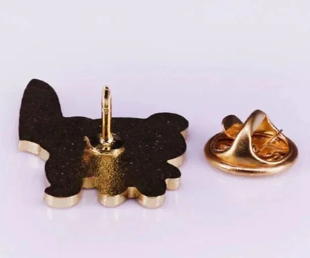 Copper Bear Knife Meme Enamel Pins For Standout Style - ToylandEU