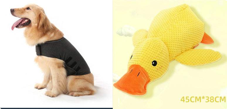Plush Goose Dog Chew Toy | Bite-Resistant Molars