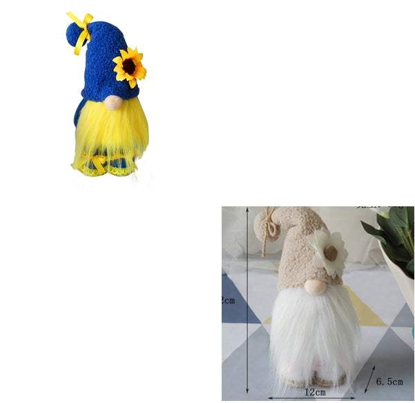 Bee Festival Flower Butterfly Faceless Doll | 38 cm