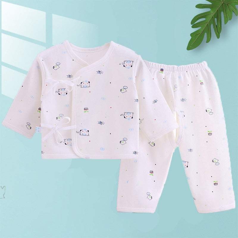 Baby Monk-Style Postpartum Outfit Set | Cotton | Baby & Children's Outfits