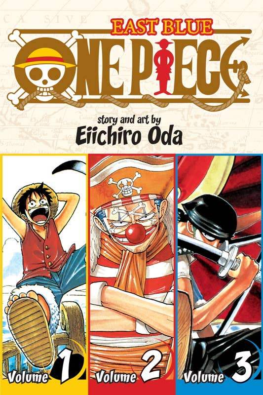 One Piece Manga Book | Omnibus Edition | Original Artwork | Vol 1