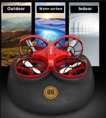 3In1 RC Hovercraft | Air Land Water Modes | One-Touch Start | Soft Foam Kids Toy