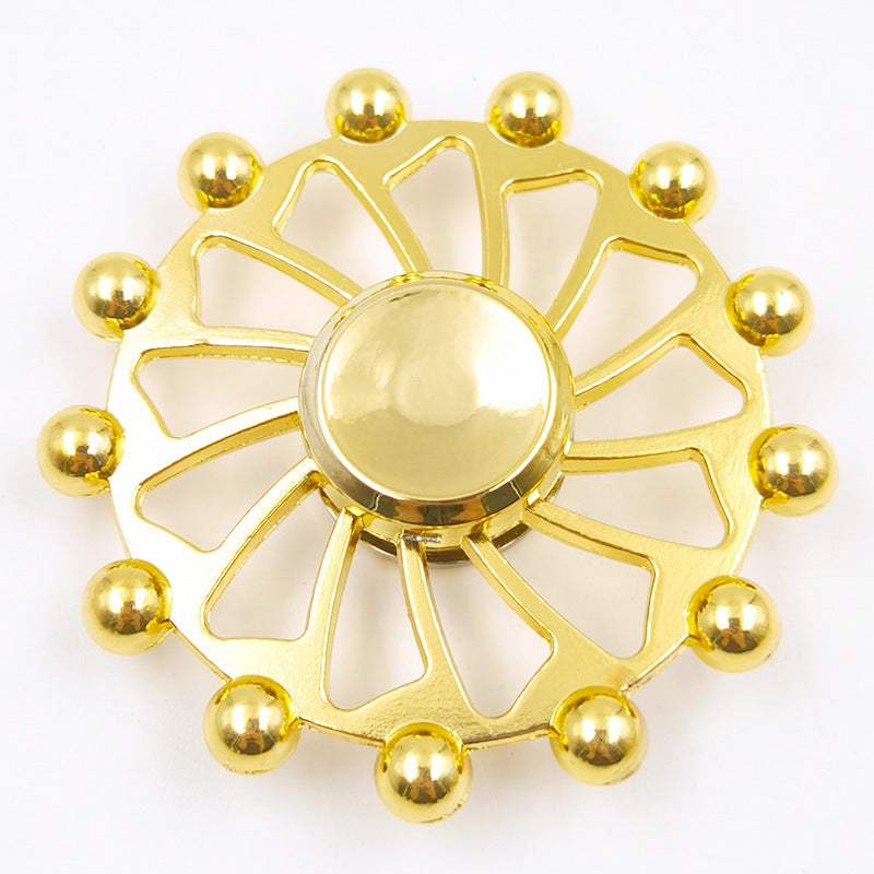 Zinc Alloy Electroplated Fingertip Spinning Top | Metal | Sensory Toys