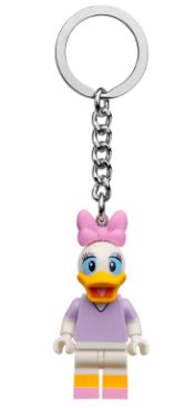 LEGO® Disney Daisy Duck Keychain | Character Accessory | Ages 6+
