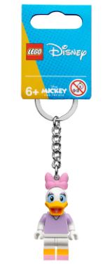 LEGO® Disney Daisy Duck Keychain | Character Accessory | Ages 6+