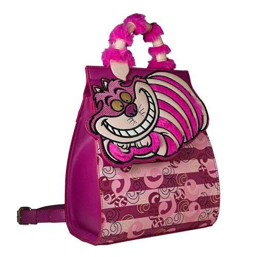 Cheshire Cat Backpack From Alice In Wonderland With Faux Fur