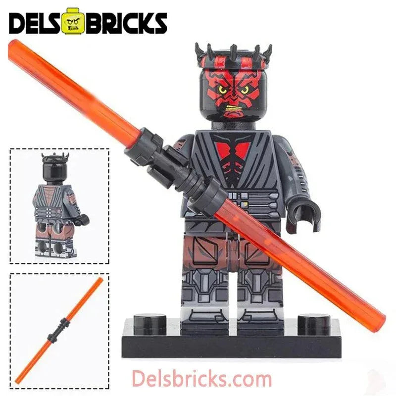 Darth Maul Lego Star Wars Minifigures Custom Toys 1 - ToylandEU