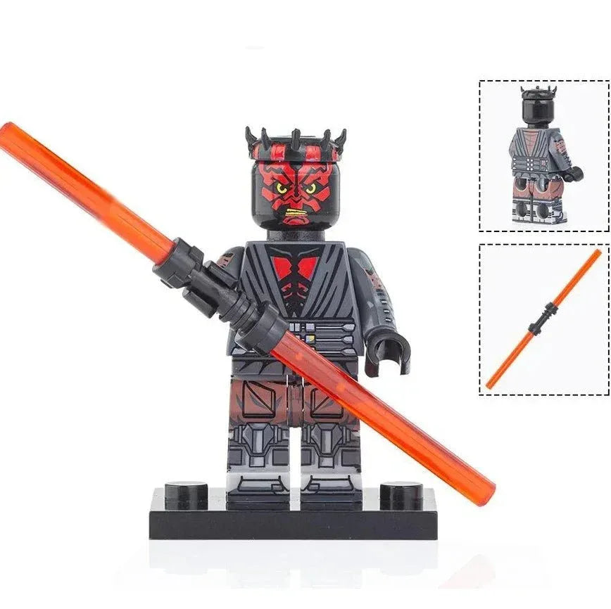 Darth Maul Lego Star Wars Minifigures Custom Toys 1 - ToylandEU