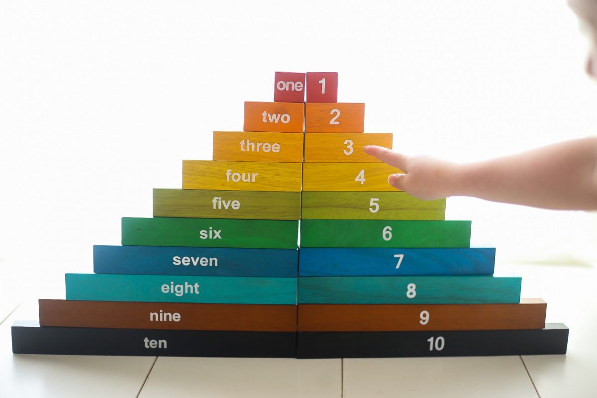 Montessori Counting Rods by QToys Australia: Educational Math Toy for Preschoolers - ToylandEU