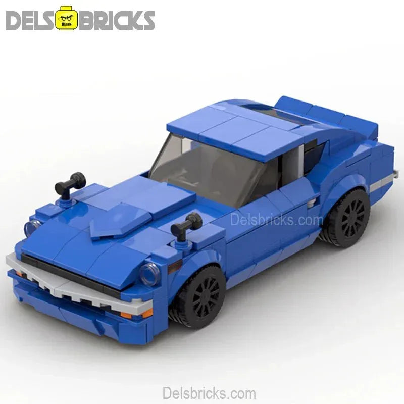 Datsun 240Z Lego Car Set With Minifigures And Digital Instructions - ToylandEU