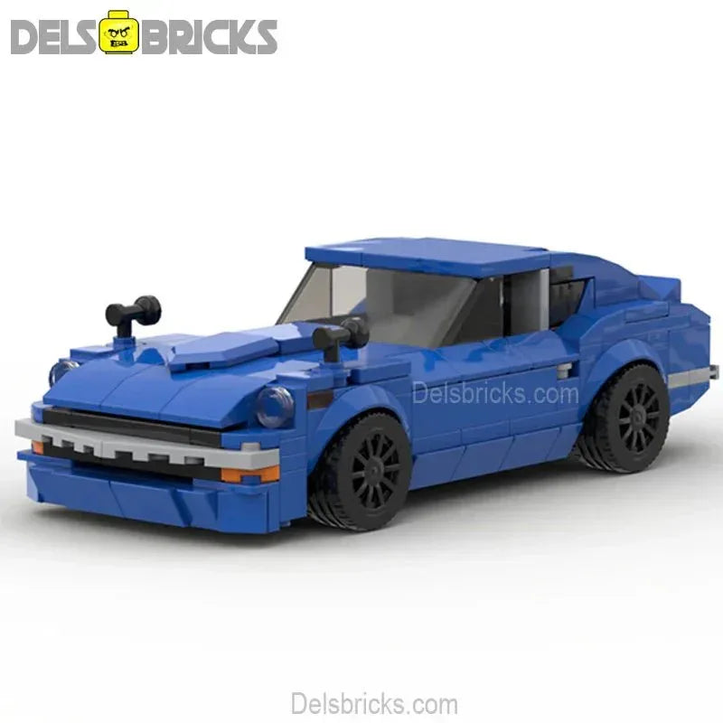 Datsun 240Z Lego Car Set With Minifigures And Digital Instructions - ToylandEU