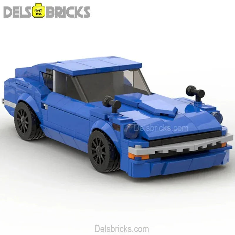Datsun 240Z Lego Car Set With Minifigures And Digital Instructions - ToylandEU