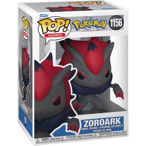 Pokemon Zoroark Figure | 1156 Funko Series | Bobblehead Collectible | Single Unit