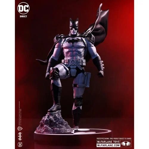 Batman Statue Black And White By Mitch Gerads DC Direct