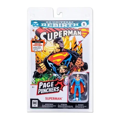 Dc Direct Page Punchers 3-Inch Action Figures With Comic Book