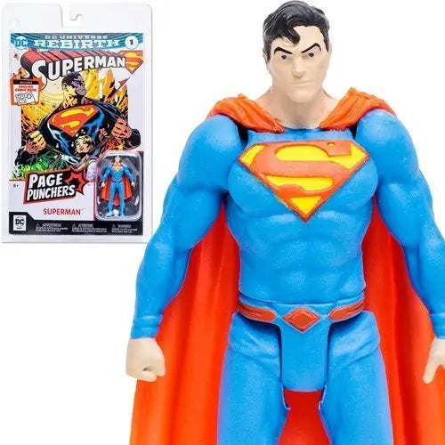 Dc Direct Page Punchers 3-Inch Action Figures With Comic Book