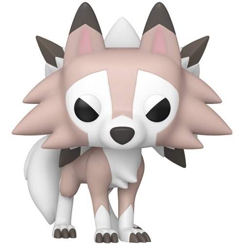 Funko Pop Figure | Pokemon Lycanroc Midday | Anime Collectible | 3 5 Inch