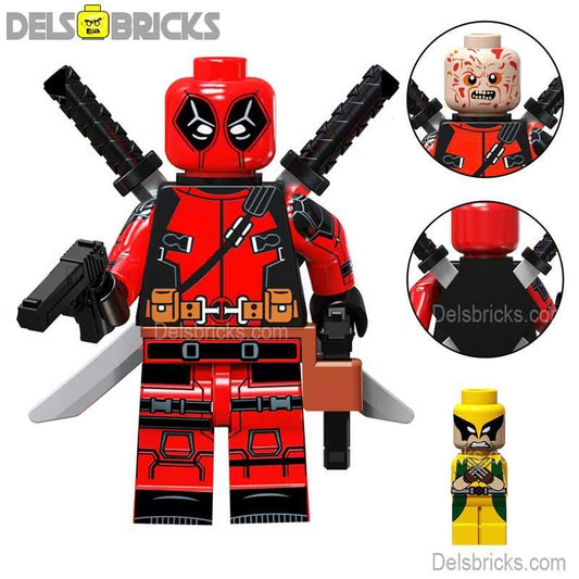 Deadpool from Deadpool & Wolverine Lego Minifigures Custom Toys 5 - ToylandEU