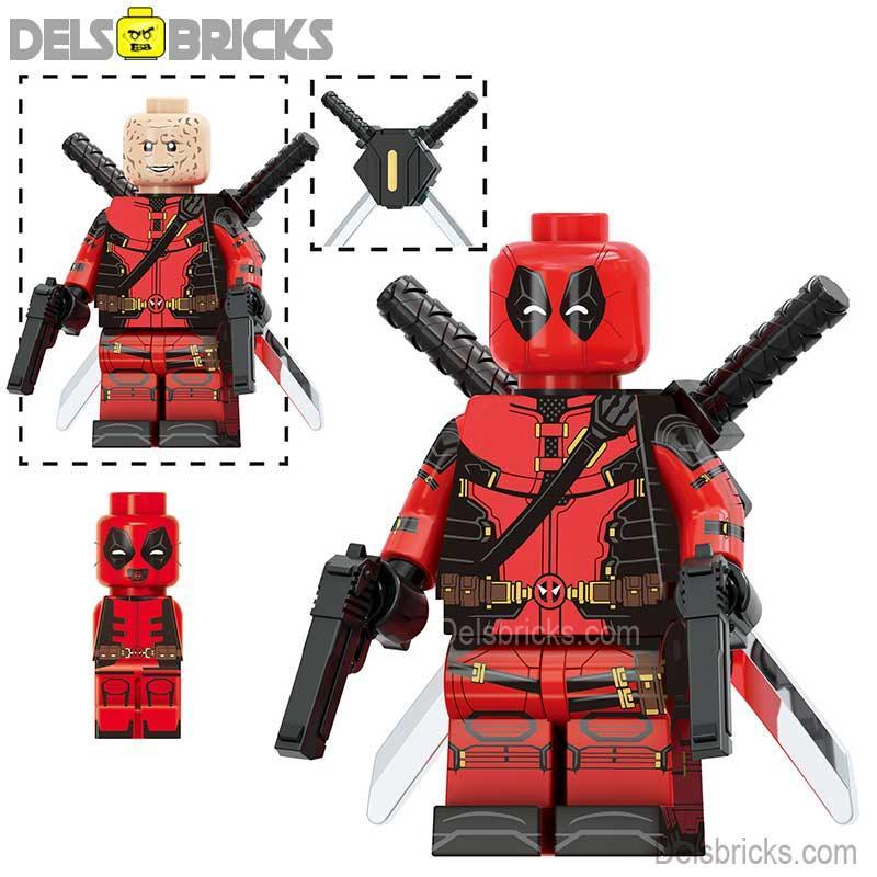 Deadpool Lego Minifigure Collectible Marvel MCU Movie - ToylandEU