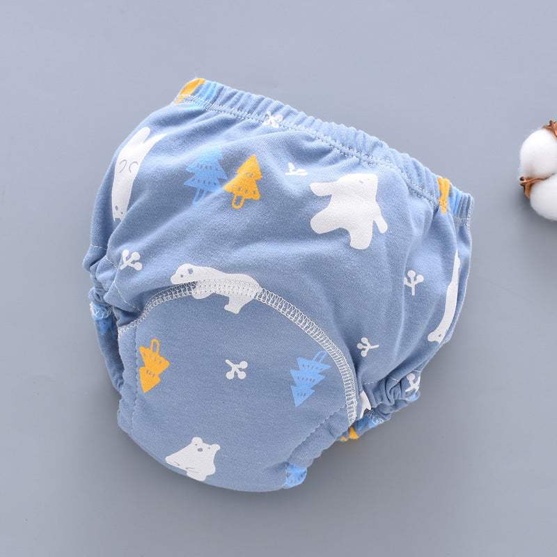 Washable 6-Layer Gauze Training Pants | Diaper Cover | Learning Pants