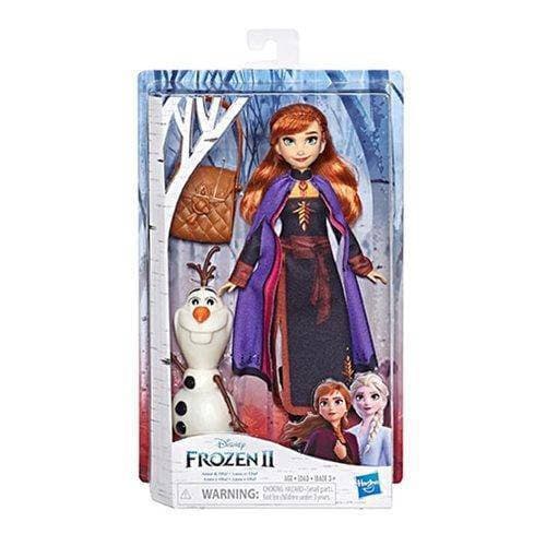 Disney Frozen 2 Anna Doll With Buildable Olaf Figure