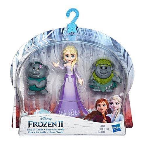 Frozen 2 Magical Small Doll Set Elsa And Troll Friends